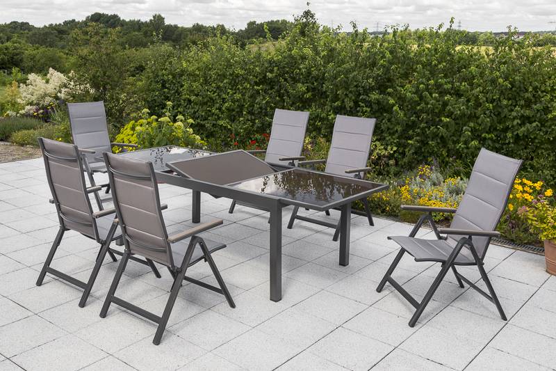 Merxx Trivero Set 7tlg. Ausziehtisch 160/220 x 90 cm Verkauf