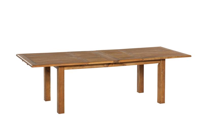 Merxx Paraiba Set 9tlg. Doppelausziehtisch 180/260 x 100 cm Fabrikpreis