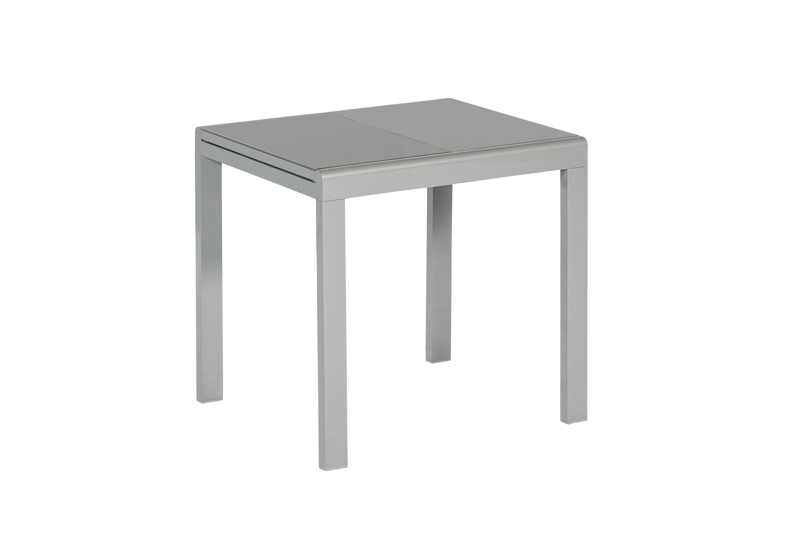 Merxx Carrara Set 3tlg. Ausziehtisch 80/120 x 90 cm Kostenlose Rückgabe