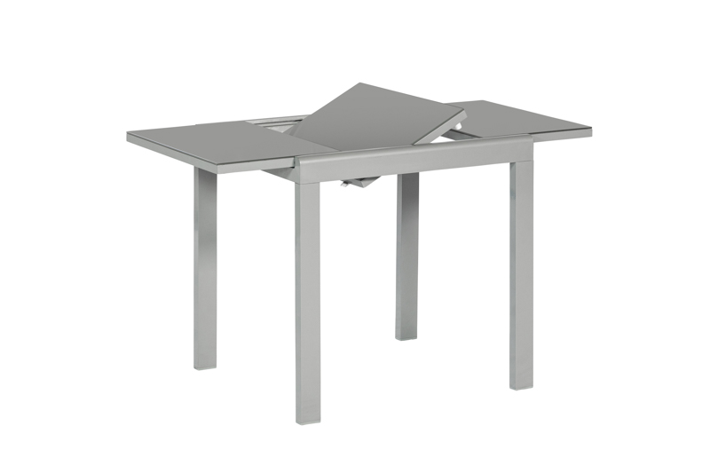 Merxx Carrara Set 3tlg. Ausziehtisch 80/120 x 90 cm Kostenlose Rückgabe