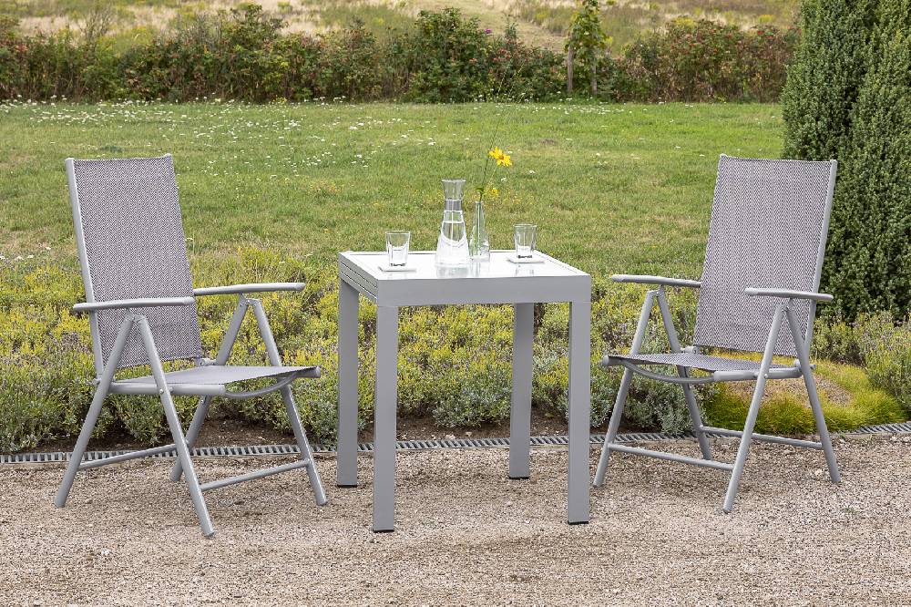 Merxx Amalfi Set 3tlg. Balkonausziehtisch 65/130 x 65 cm Meist gekauft