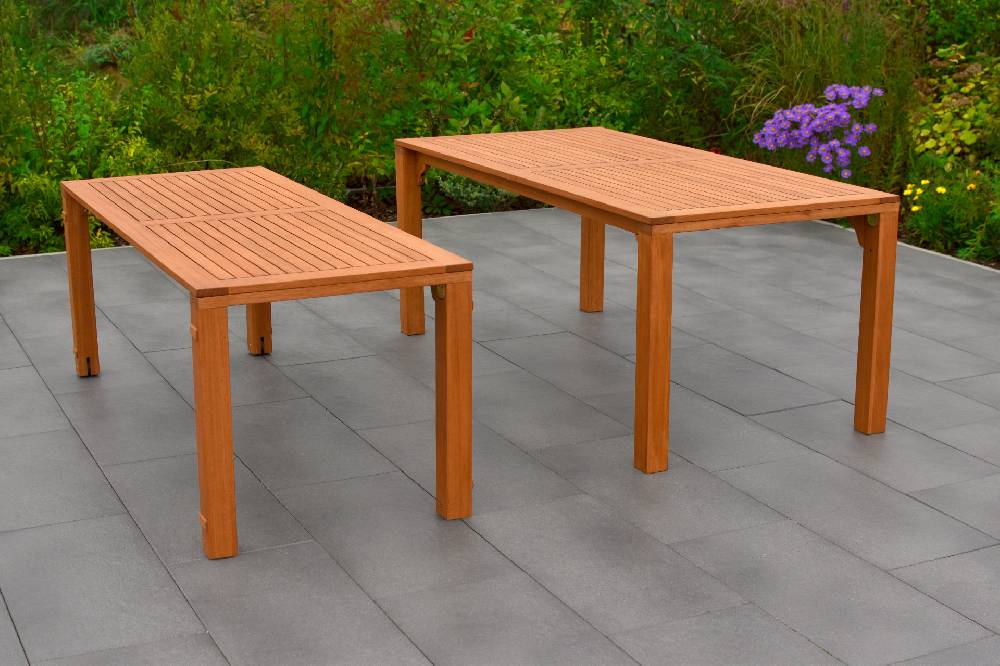 Merxx Flex-Ausziehtisch 185/370 x 90 cm Fabrikpreis