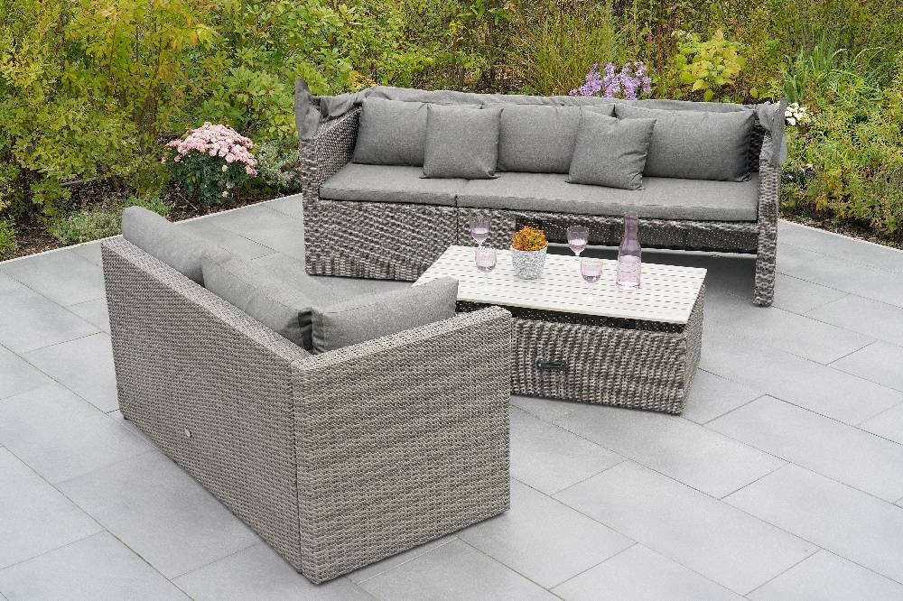 Merxx San Marco Eckset Tisch höhenverstellbar 110 x 60 cm Exklusive Angebote