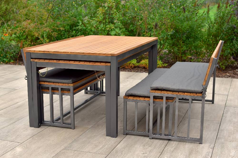 Merxx Milos Set Flex-Ausziehtisch 160/320 x 90 cm JETZT KAUFEN