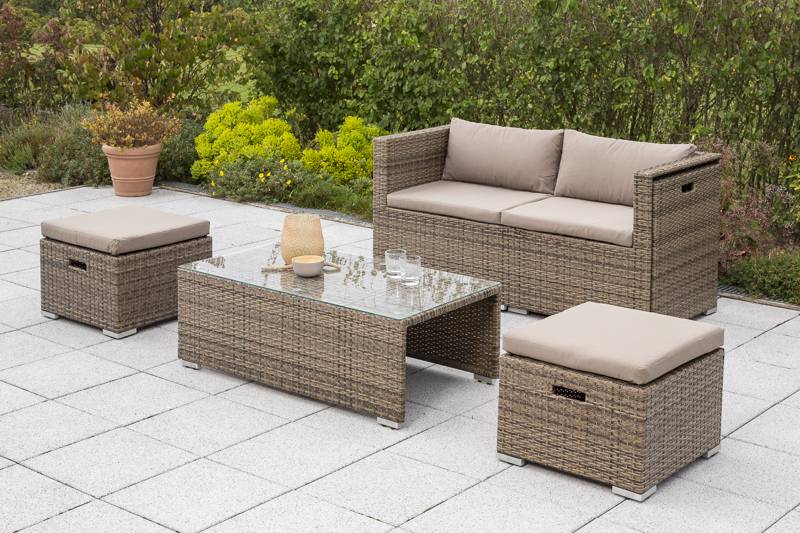 Merxx Vigo Set 4tlg. Tisch 110 x 60 cm Speichern exportieren