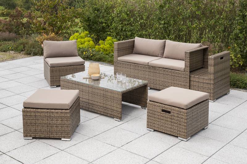 Merxx Vigo Set 4tlg. Tisch 110 x 60 cm Speichern exportieren