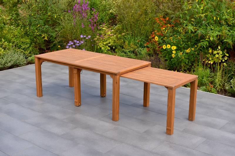 Merxx Toskana Set 7tlg. Flex-Ausziehtisch 185/370 x 90 cm Rabatt