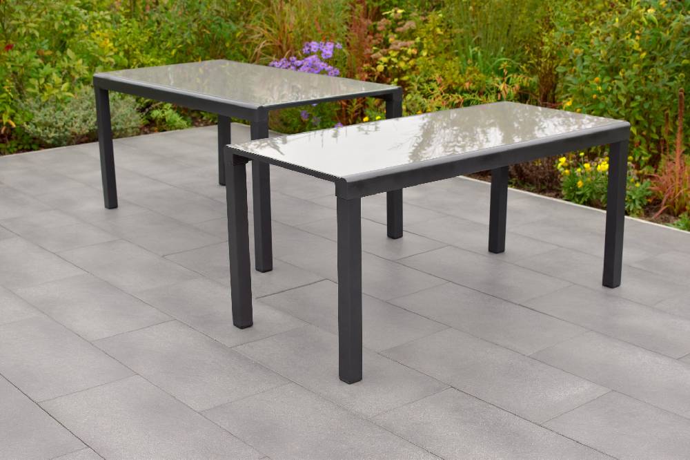 Merxx Trivero Set 9tlg. Flex-Ausziehtisch 160/320 x 78 cm Osterangebot