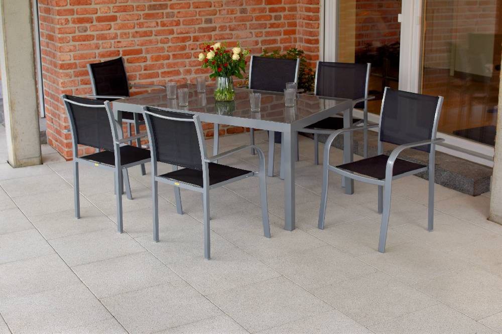 Merxx Ostia Set 7tlg. Tisch 150 x 90 cm