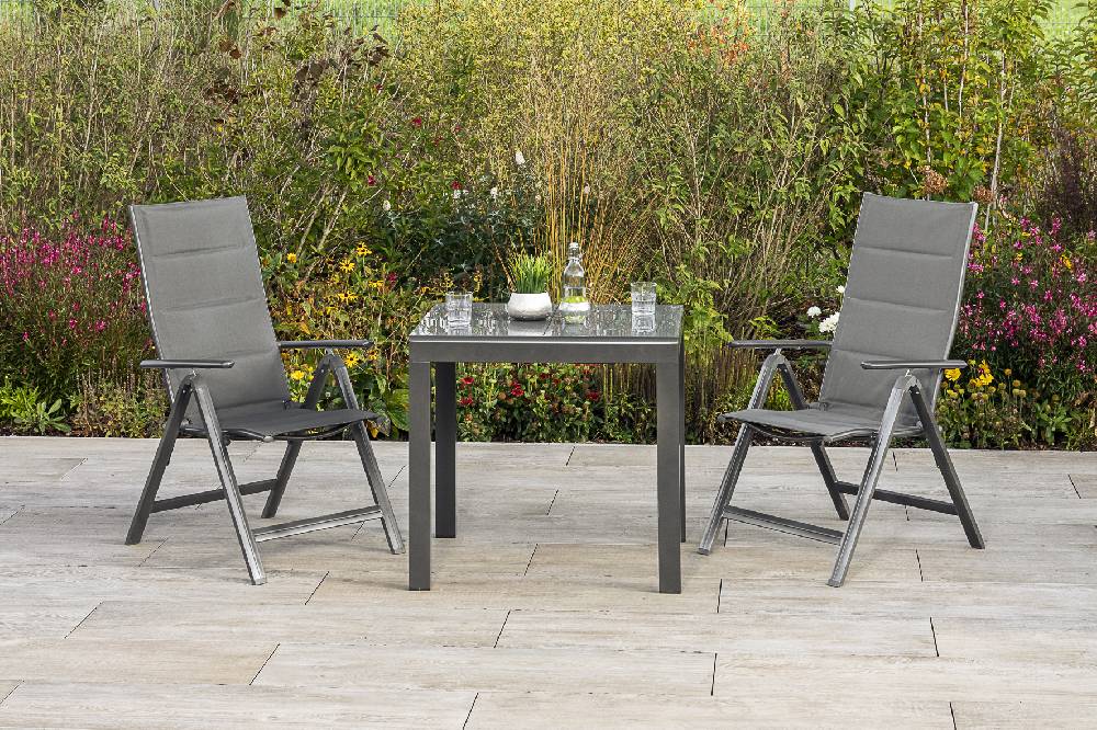 Merxx Taviano Set 3tlg. Balkonausziehtisch 80/120 x 70 cm Exklusive Angebote