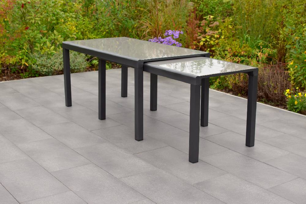 Merxx Florenz Set 9tlg. Flex-Ausziehtisch 160/320 x 78 cm Bestseller