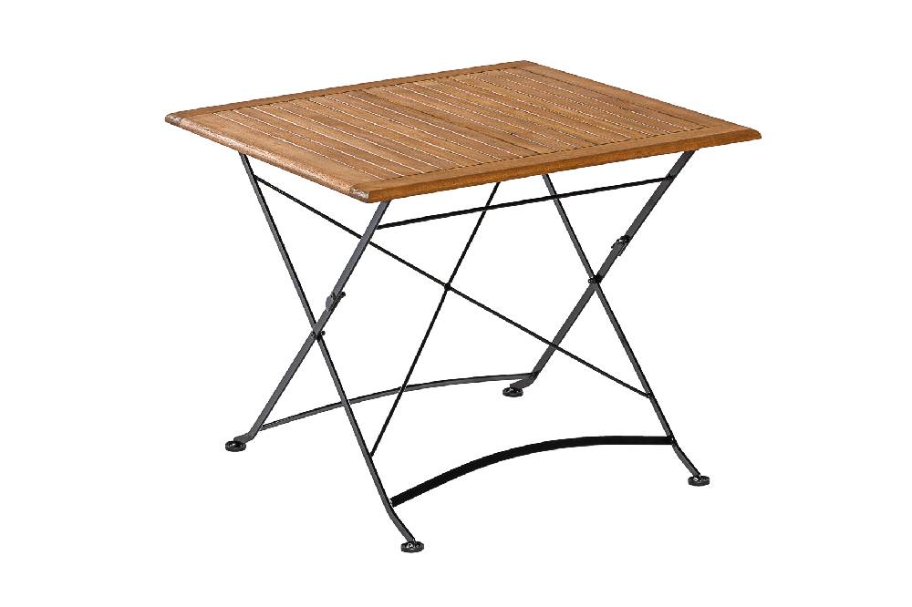 Merxx Schlossgarten Set 3tlg. Klapptisch 90 x 90 cm Kauf eins, bekomm eins gratis
