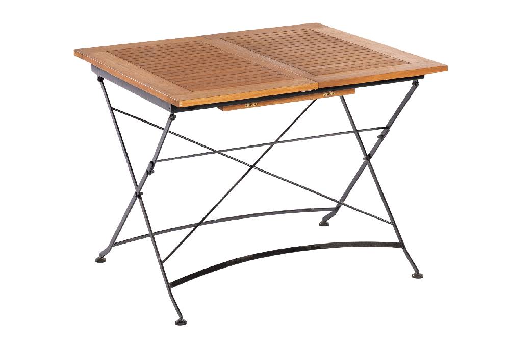 Merxx Schlossgarten Set 5tlg. Klapptisch 160 x 90 cm Black Friday Preise