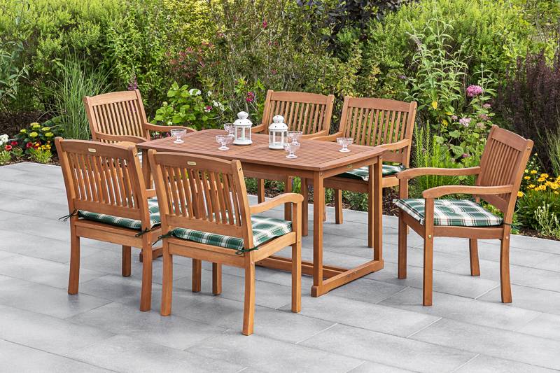 Merxx Maracaibo Set 13tlg. Tisch 140 x 90 cm Kostenloser Versand