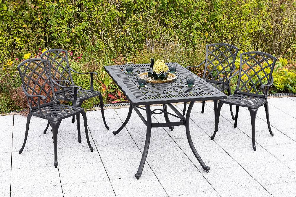 Merxx Rhodos Set 5tlg. Tisch 140 x 80 cm Online Outlet