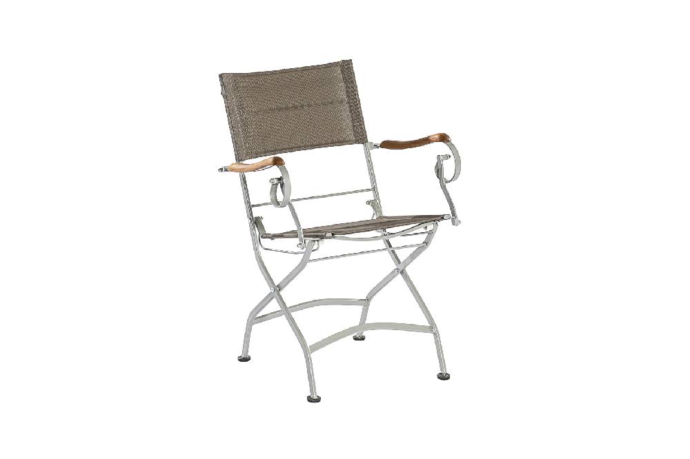 Merxx Prinzengarten Set 3tlg. Klapptisch rund ø 70 cm 50% Rabatt mit kostenlosem Versand