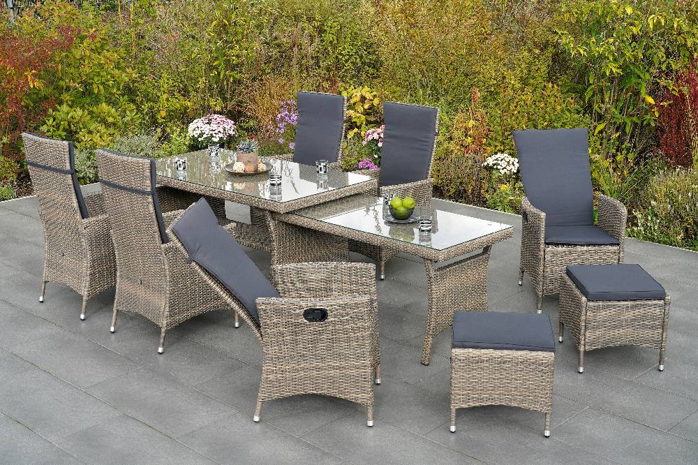 Merxx Ravello Set 17tlg. Tisch verlängerbar 160/270 x 85 cm Günstig kaufen