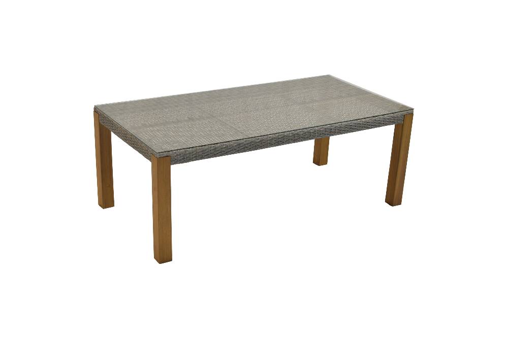 Merxx Geflechttisch 100 x 200 cm Black Friday