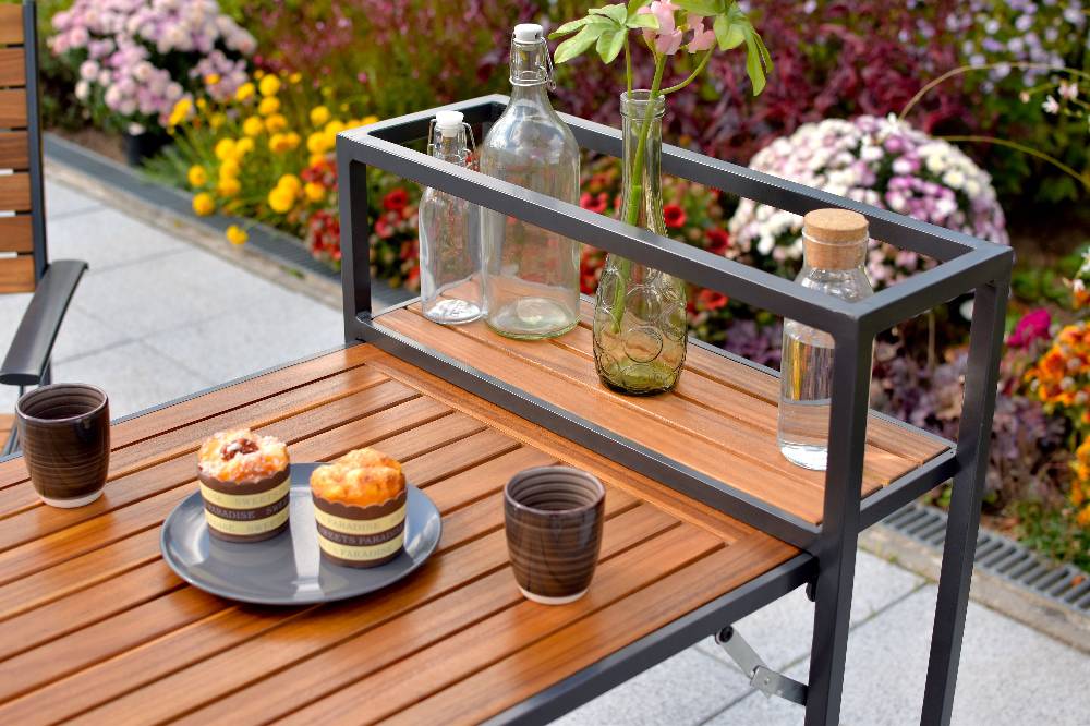 Merxx Santorin Set 3tlg. Balkonklapptisch 93 x 60 cm Sonderangebote
