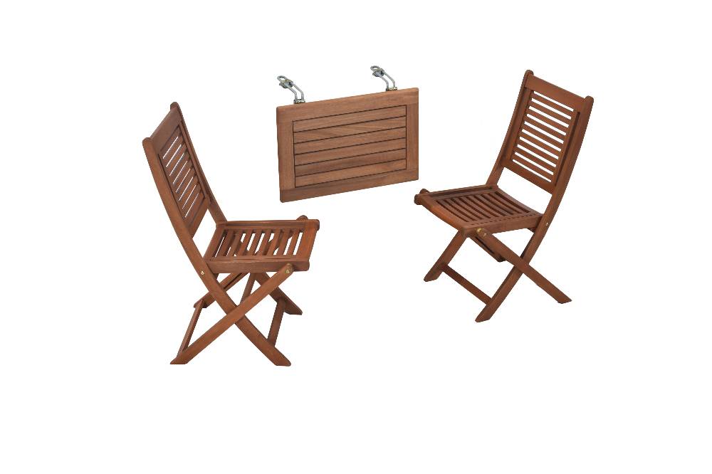 Merxx Cordoba Set 3tlg. Balkonhängetisch 60 x 40 cm Begrenzte Freigabe