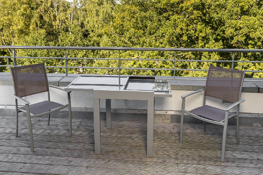Merxx Milano Set 3tlg. Balkonausziehtisch 65/130 x 65 cm Zeitbegrenzte Promotion
