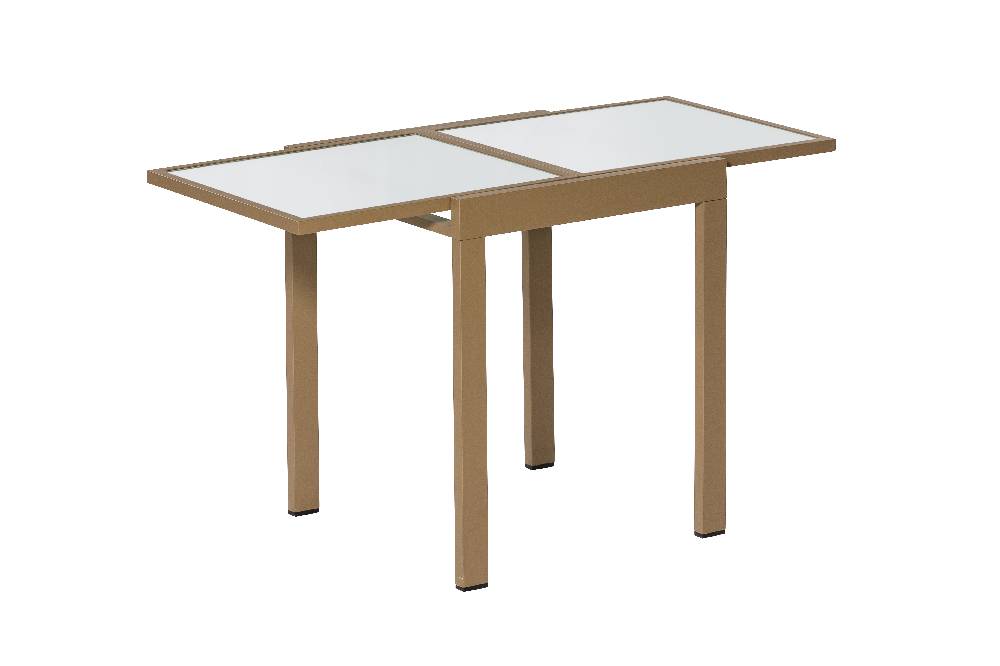 Merxx Treviso Set 3tlg. Ausziehtisch 65/130 x 65 cm Nur für heute