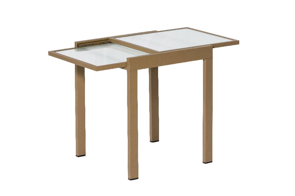 Merxx Treviso Set 3tlg. Ausziehtisch 65/130 x 65 cm Nur für heute