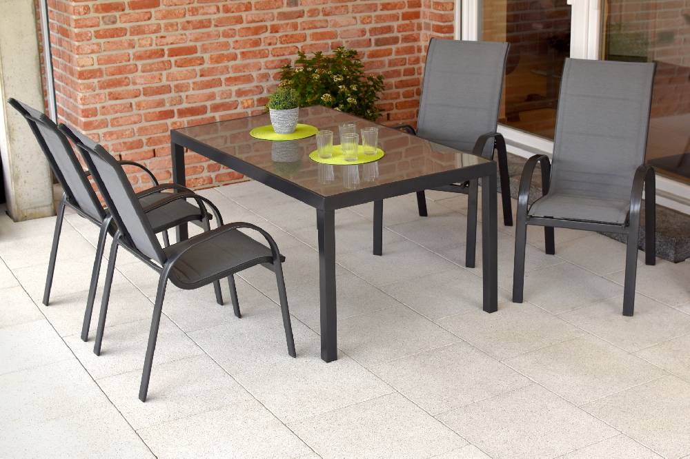 Merxx Amalfi Set 5tlg. Tisch 150 x 80 cm Online