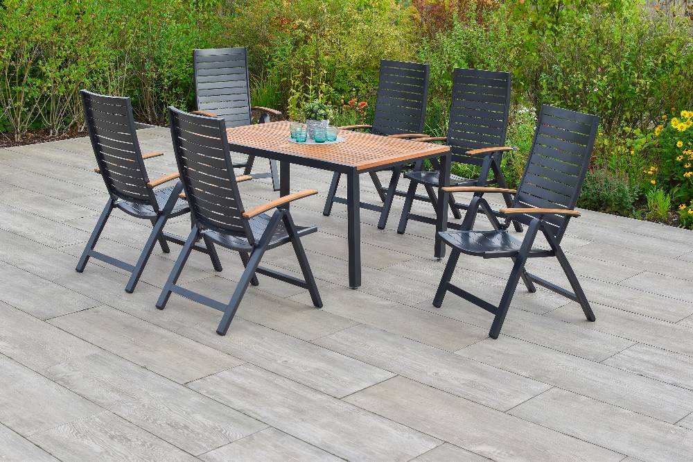 Merxx Astros Set 7tlg. Tisch 150 x 90 cm Großer Ausverkauf