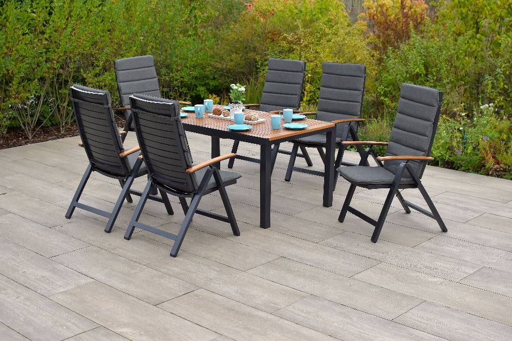Merxx Astros Set 13tlg. Ausziehtisch 150/200 x 90 cm Exklusivangebot