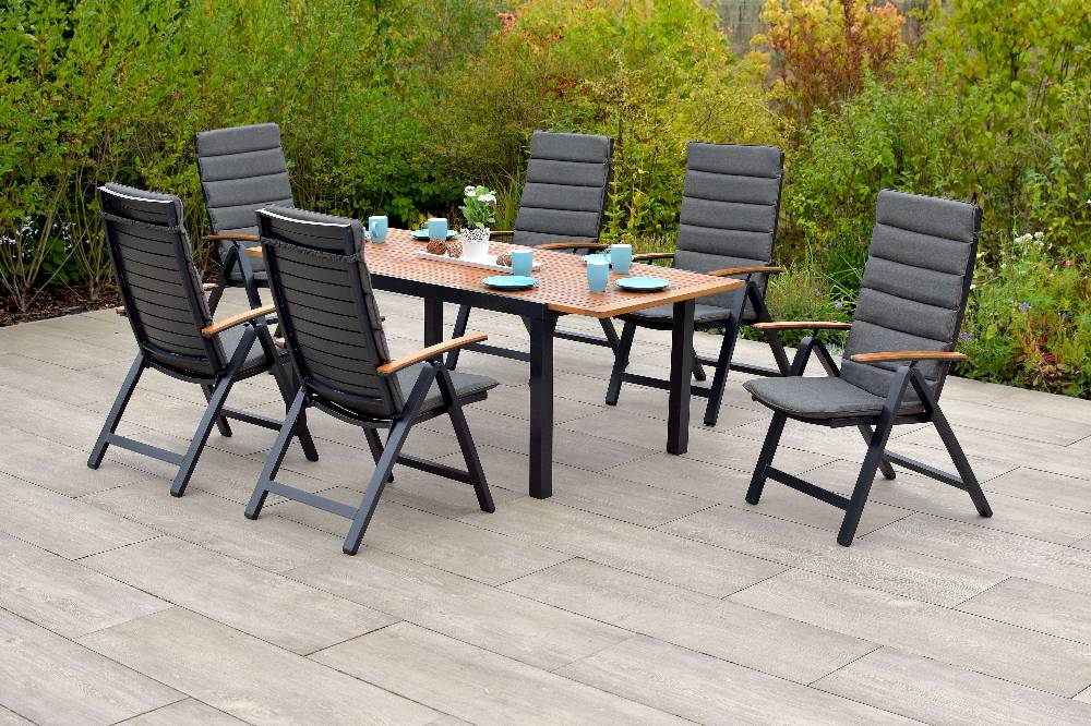 Merxx Astros Set 13tlg. Ausziehtisch 150/200 x 90 cm Exklusivangebot