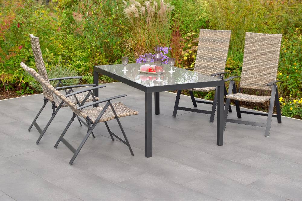 Merxx Sorano Set 7tlg. Tisch 150 x 90 cm Heißer Verkauf