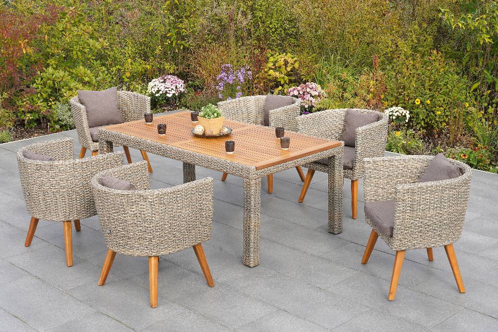 Merxx Imperia Set 7tlg. Tisch 180 x 100 cm Exklusive Angebote
