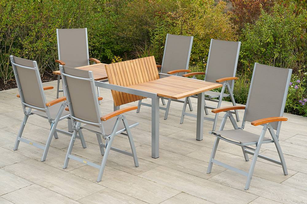 Merxx Naxos Set 7tlg. Tisch 150 x 90 cm Letzte 3 Tage