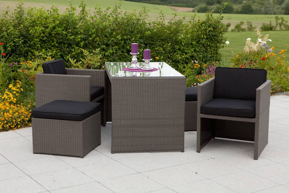 Merxx Merano Balkonset 11tlg. Tisch 69 x 127 cm Fabrikpreis