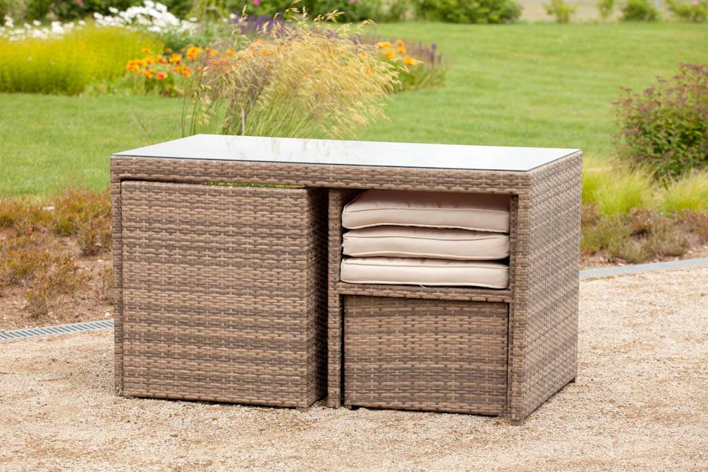 Merxx Merano Balkonset 11tlg. Tisch 69 x 127 cm Sonderangebot