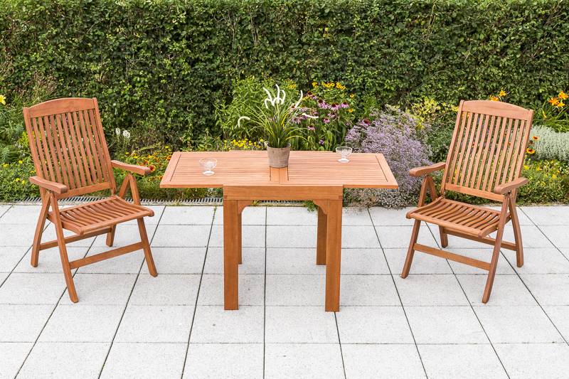 Merxx Maracaibo Set 5tlg. Ausziehtisch 70 x 66/132 cm Bis zu 60% Rabatt