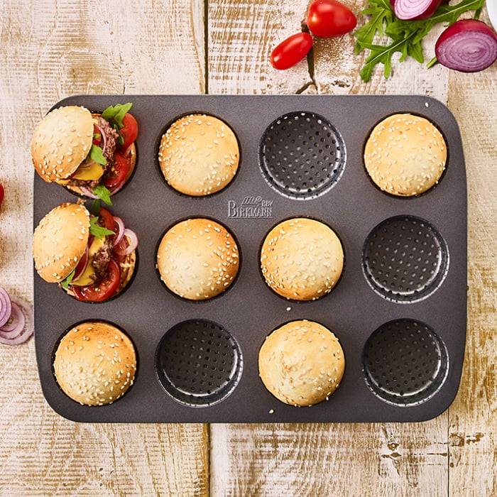 Rbv Birkmann Mini-Burger Brötchenblech Perforiert | für 12 Stück Laib & Seele Neueste Mode