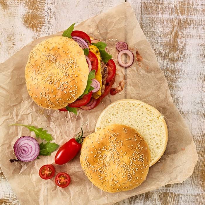 Rbv Birkmann Burger Brötchenblech Perforiert | für 4 Stück Laib & Seele Online Outlet
