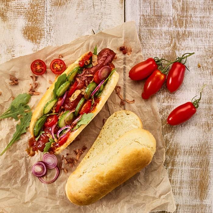 Rbv Birkmann Hot Dog Brötchenblech perforiert | für 4 Stück Laib & Seele Exklusive Angebote