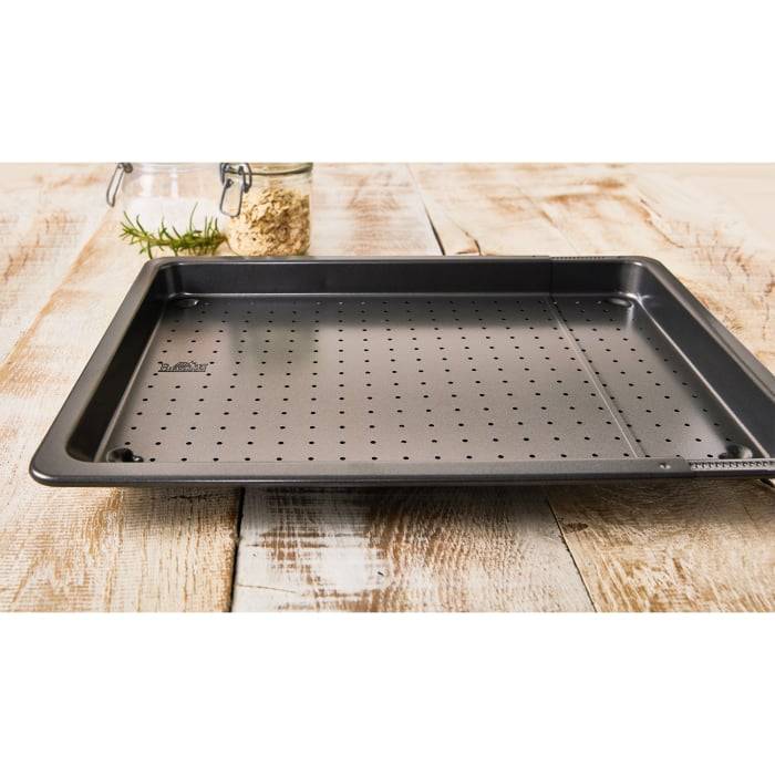 Rbv Birkmann BACKBLECH PERFORIERT UND VERSTELLBAR 36 – 52 x 33 CM | HÖHE 3 CM LAIB & SEELE Blitzangebot