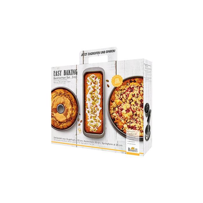 Rbv Birkmann BACKFORMEN-SET | 3-tlg EASY BAKING