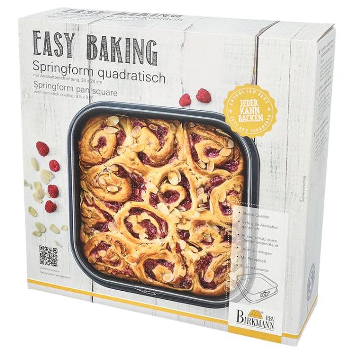 Rbv Birkmann SPRINGFORM QUADRATISCH EASY BAKING