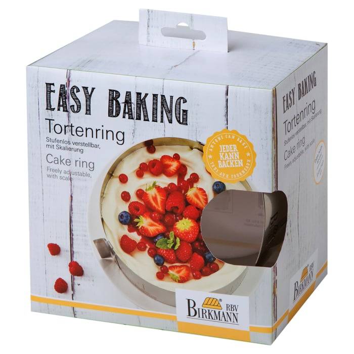 Rbv Birkmann TORTENRING HÖHE 10 CM EASY BAKING Bis zu 60% Rabatt