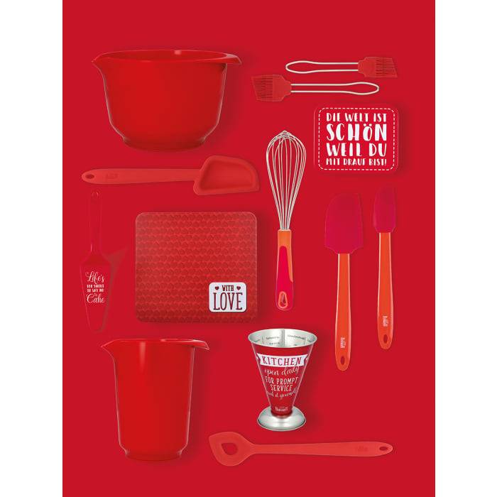 Rbv Birkmann TEIGSCHABER ROT | 29 CM COLOUR KITCHEN Bis zu 55% Rabatt