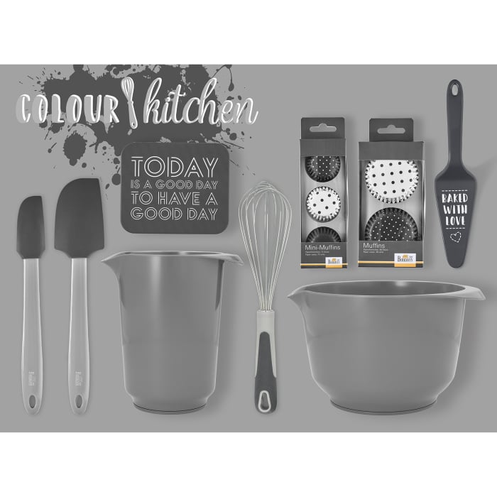 Rbv Birkmann TEIGSCHABER GRAU | 29 CM COLOUR KITCHEN Riesige Rabatte