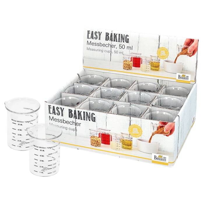 Rbv Birkmann MESSBECHER GLAS 50 ML EASY BAKING