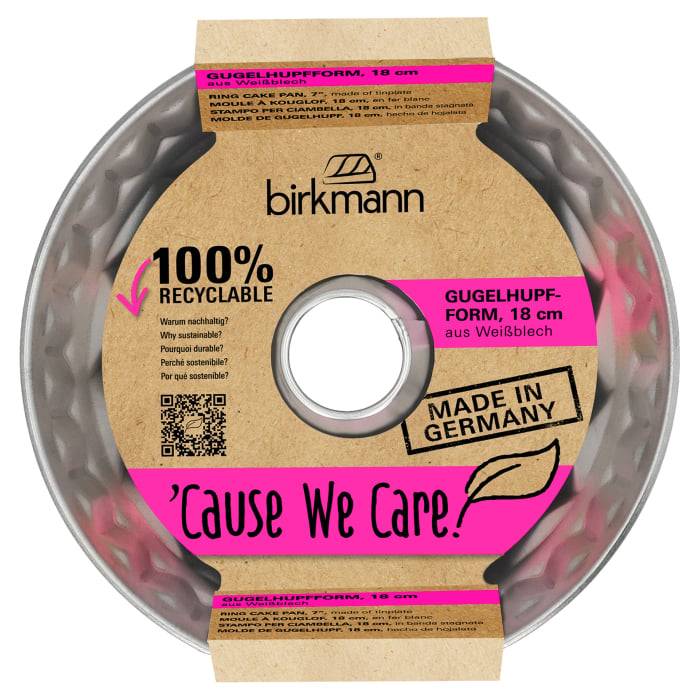 Rbv Birkmann Gugelhupf Ø 18 cm ´Cause we care Rabatt