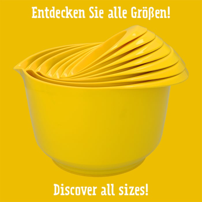 Rbv Birkmann RÜHR- UND SERVIERSCHÜSSEL | 0,75 L MELAMIN | GELB Cyber Monday