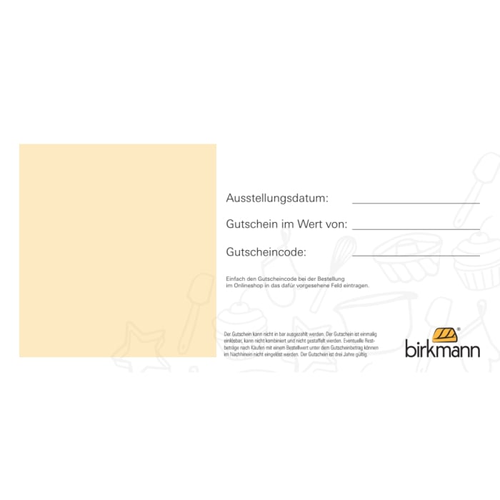 Rbv Birkmann Gutschein 50,00 EUR Top Angebot